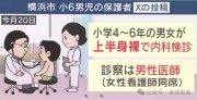 日本校园体检方式引争议 女孩都被要求“裸体”体检将衣服脱到腰部